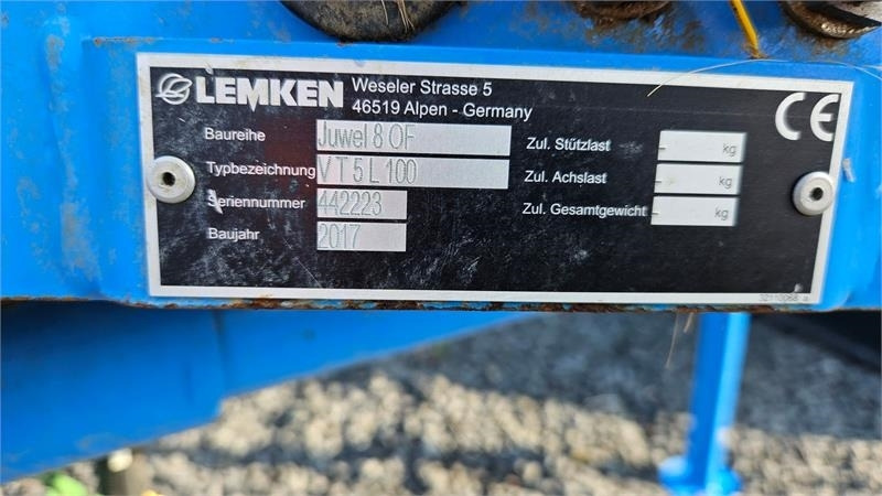 Lemken Juwel 8M Juwel 8 OF - محراث: صورة 4 Lemken Juwel 8M Juwel 8 OF - محراث: صورة 4