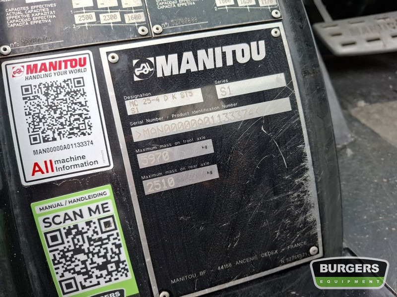 Manitou MC 25-4 D K ST5 S1 Buggy - رافعة شوكية ديزل: صورة 5 Manitou MC 25-4 D K ST5 S1 Buggy - رافعة شوكية ديزل: صورة 5