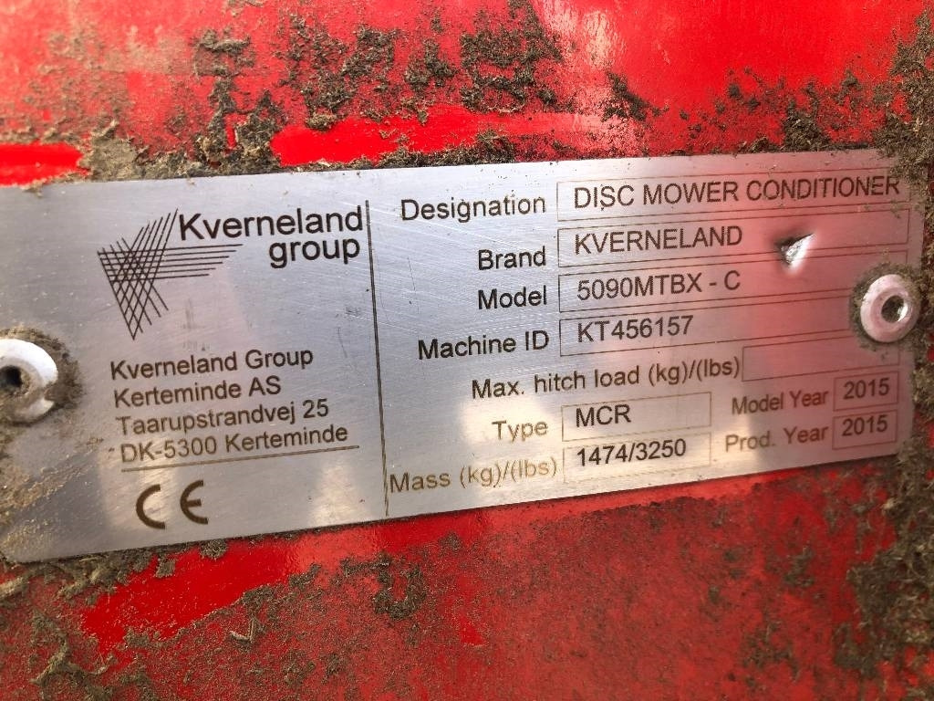جزازة العشب Kverneland Taarup 5090 MT Butterfly Dismantled: only spare parts: صورة 6
