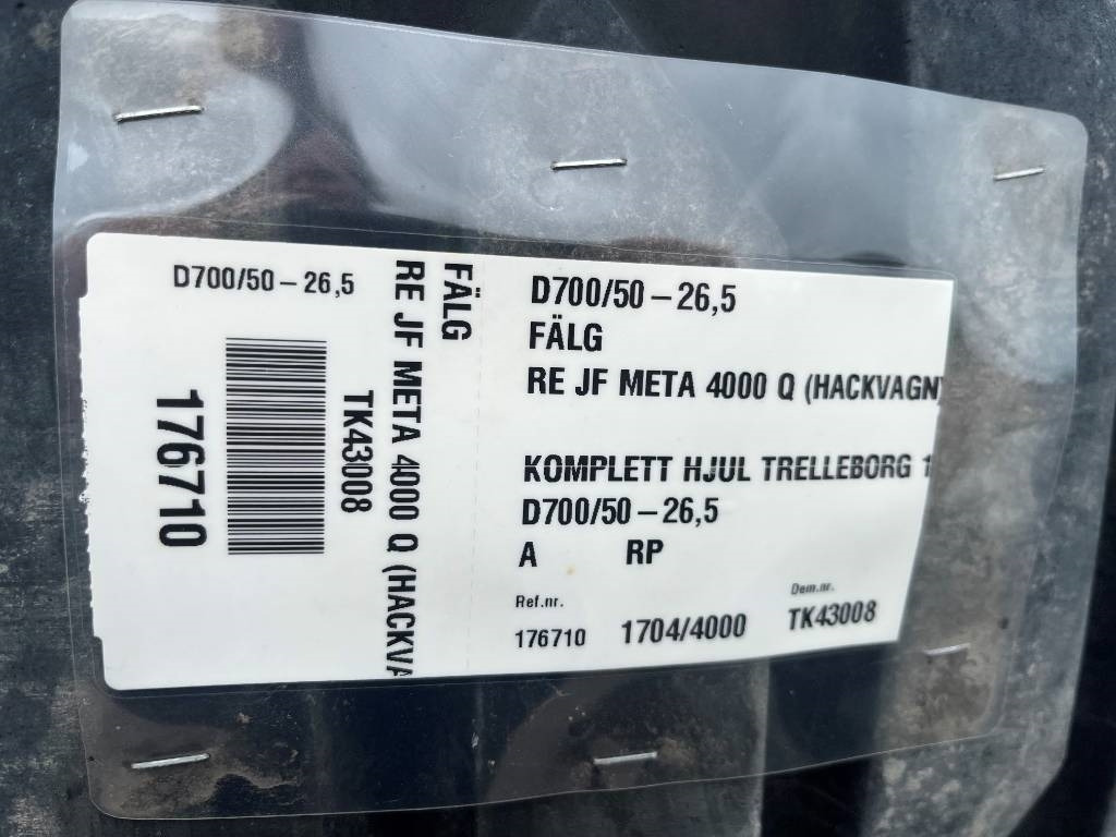 Trelleborg 700/50 26,5 Twin 404 - إطارات - الآلات الزراعية: صورة 2 Trelleborg 700/50 26,5 Twin 404 - إطارات - الآلات الزراعية: صورة 2
