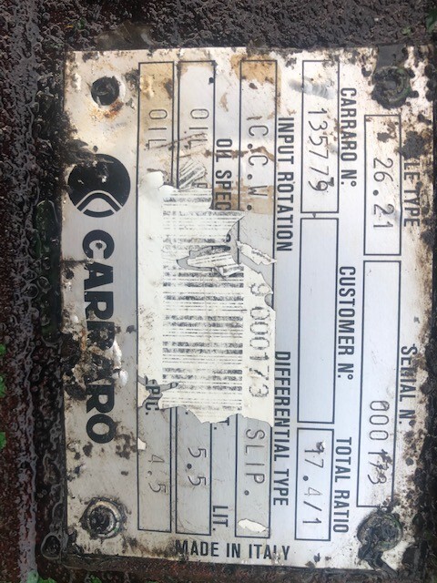 Carraro 26.21 , Carraro 18536 R obudowa mostu - المحور و قطع الغيار - آلات البناء: صورة 3 Carraro 26.21 , Carraro 18536 R obudowa mostu - المحور و قطع الغيار - آلات البناء: صورة 3