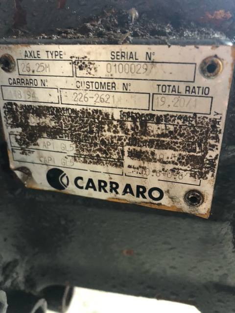 Carraro 26.25 - المحور و قطع الغيار - الآلات الزراعية: صورة 1 Carraro 26.25 - المحور و قطع الغيار - الآلات الزراعية: صورة 1