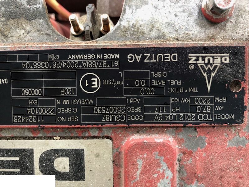 Deutz TCD 2012 L04 2V - محرك - الآلات الزراعية: صورة 1 Deutz TCD 2012 L04 2V - محرك - الآلات الزراعية: صورة 1