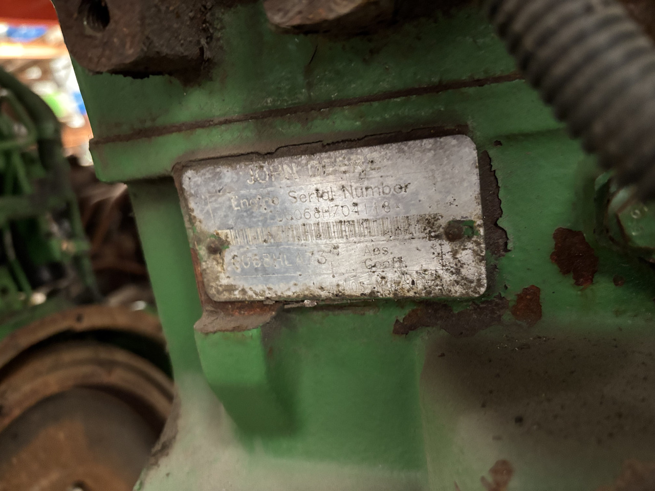 محرك - الآلات الزراعية John Deere 6068HLA73 Silnik Kompletny 6068HLA73: صورة 6