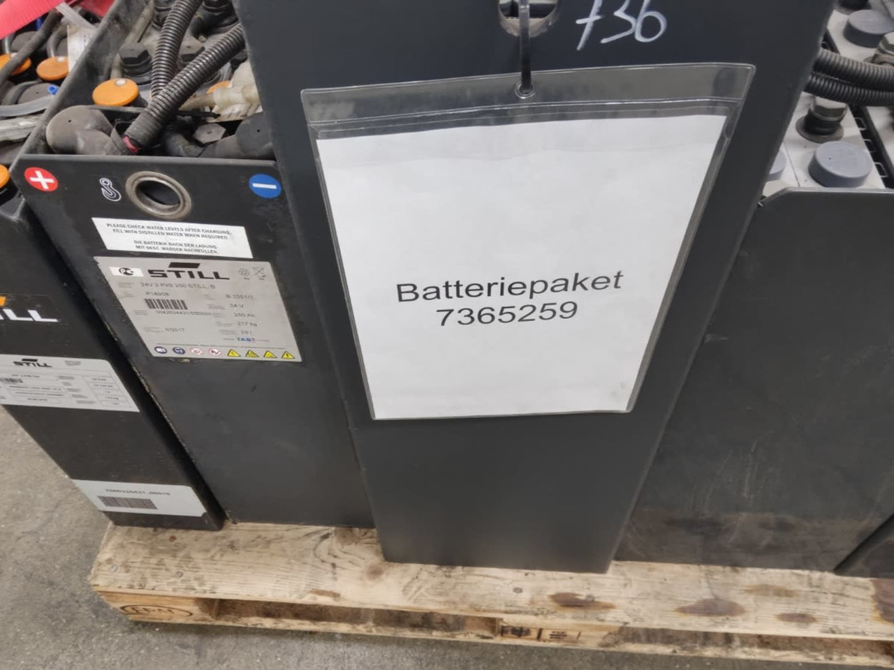 Battery Package 5x Batteries - بطارية - معدات المناولة: صورة 2 Battery Package 5x Batteries - بطارية - معدات المناولة: صورة 2