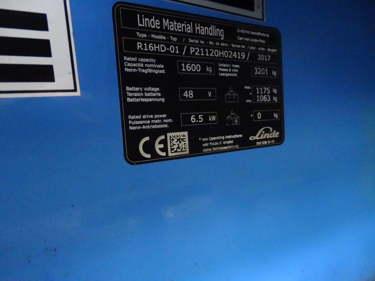 Linde R16HD-01 - شاحنة مناوِلة: صورة 2 Linde R16HD-01 - شاحنة مناوِلة: صورة 2