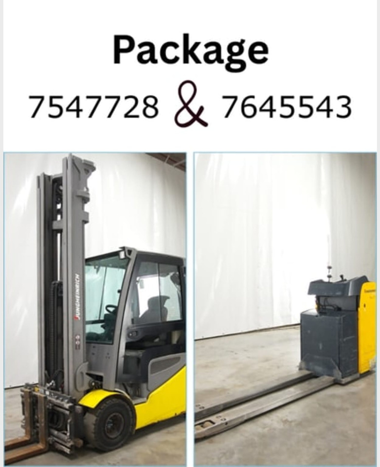 Package 6: JUNGHEINRICH ESE120 & EFG425K - رافعة شوكية كهربائية: صورة 1 Package 6: JUNGHEINRICH ESE120 & EFG425K - رافعة شوكية كهربائية: صورة 1