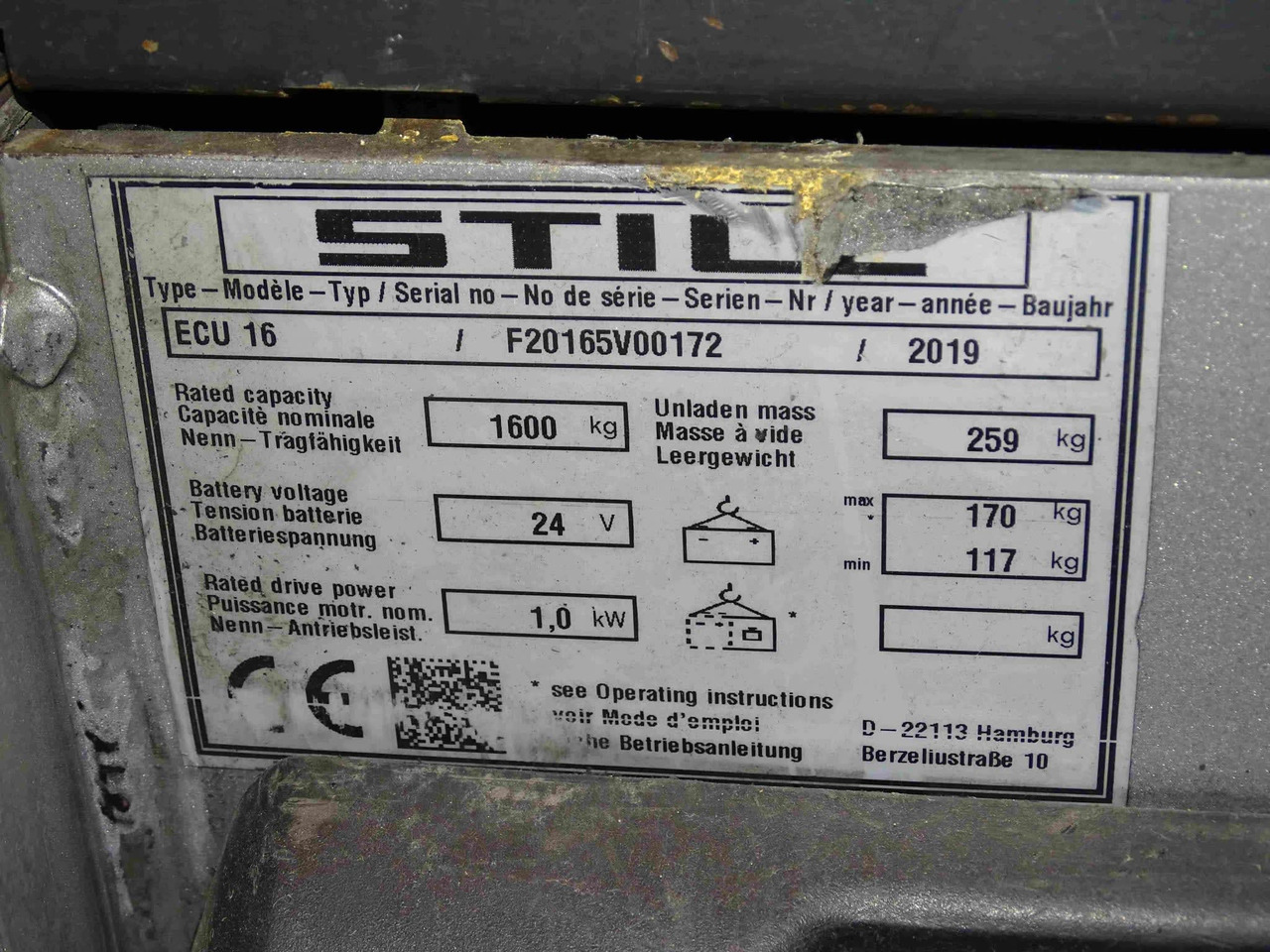 STILL ECU16 - شاحنة باليت: صورة 2 STILL ECU16 - شاحنة باليت: صورة 2