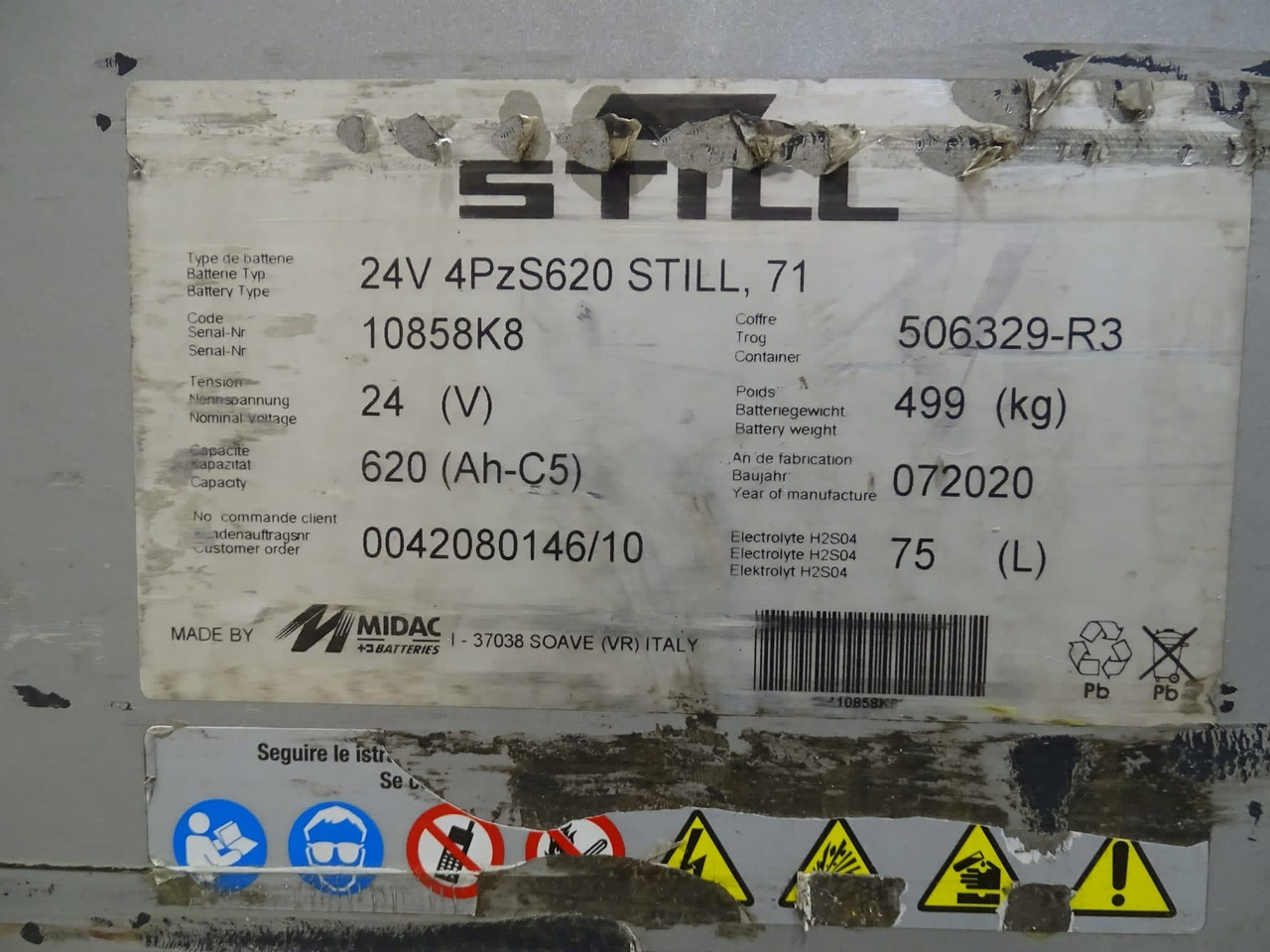 STILL EXU-S24/2400 mm - شاحنة باليت: صورة 3 STILL EXU-S24/2400 mm - شاحنة باليت: صورة 3