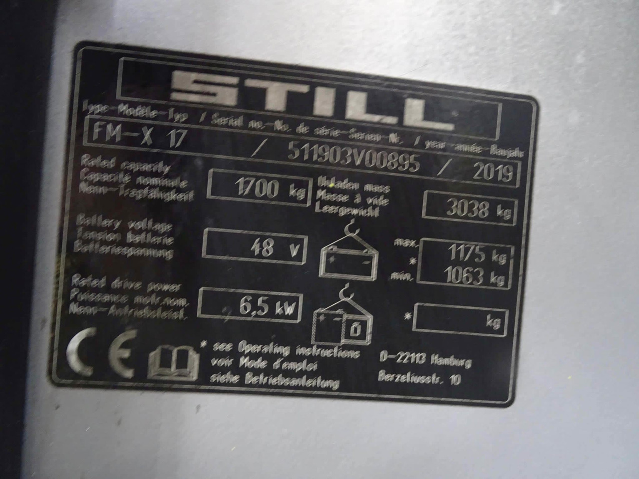 STILL FM-X17 - شاحنة مناوِلة: صورة 2 STILL FM-X17 - شاحنة مناوِلة: صورة 2