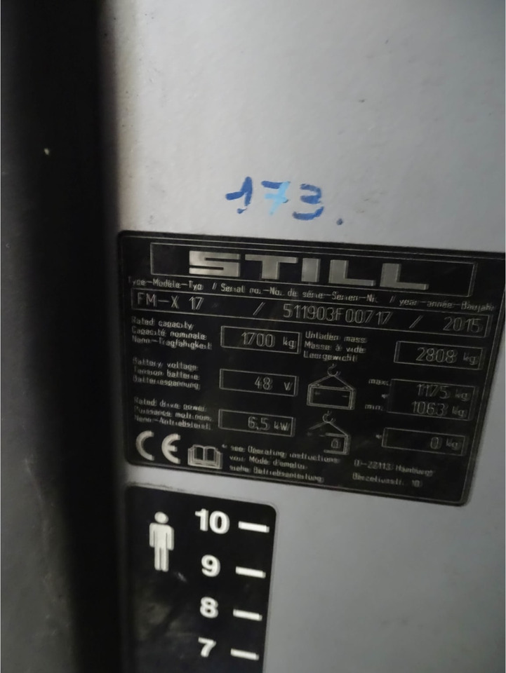 STILL FM-X17 - شاحنة مناوِلة: صورة 2 STILL FM-X17 - شاحنة مناوِلة: صورة 2