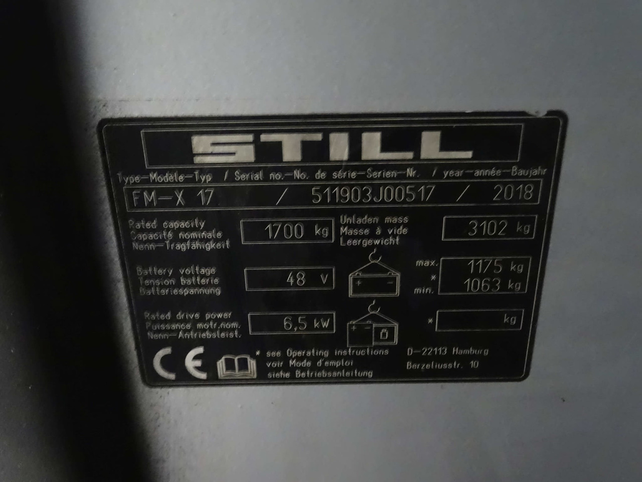 STILL FM-X17 - شاحنة مناوِلة: صورة 2 STILL FM-X17 - شاحنة مناوِلة: صورة 2