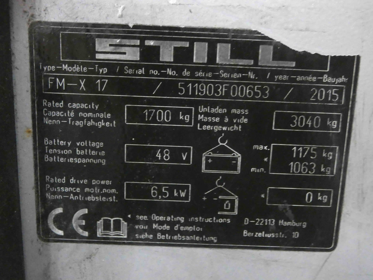 STILL FM-X17 - شاحنة مناوِلة: صورة 2 STILL FM-X17 - شاحنة مناوِلة: صورة 2