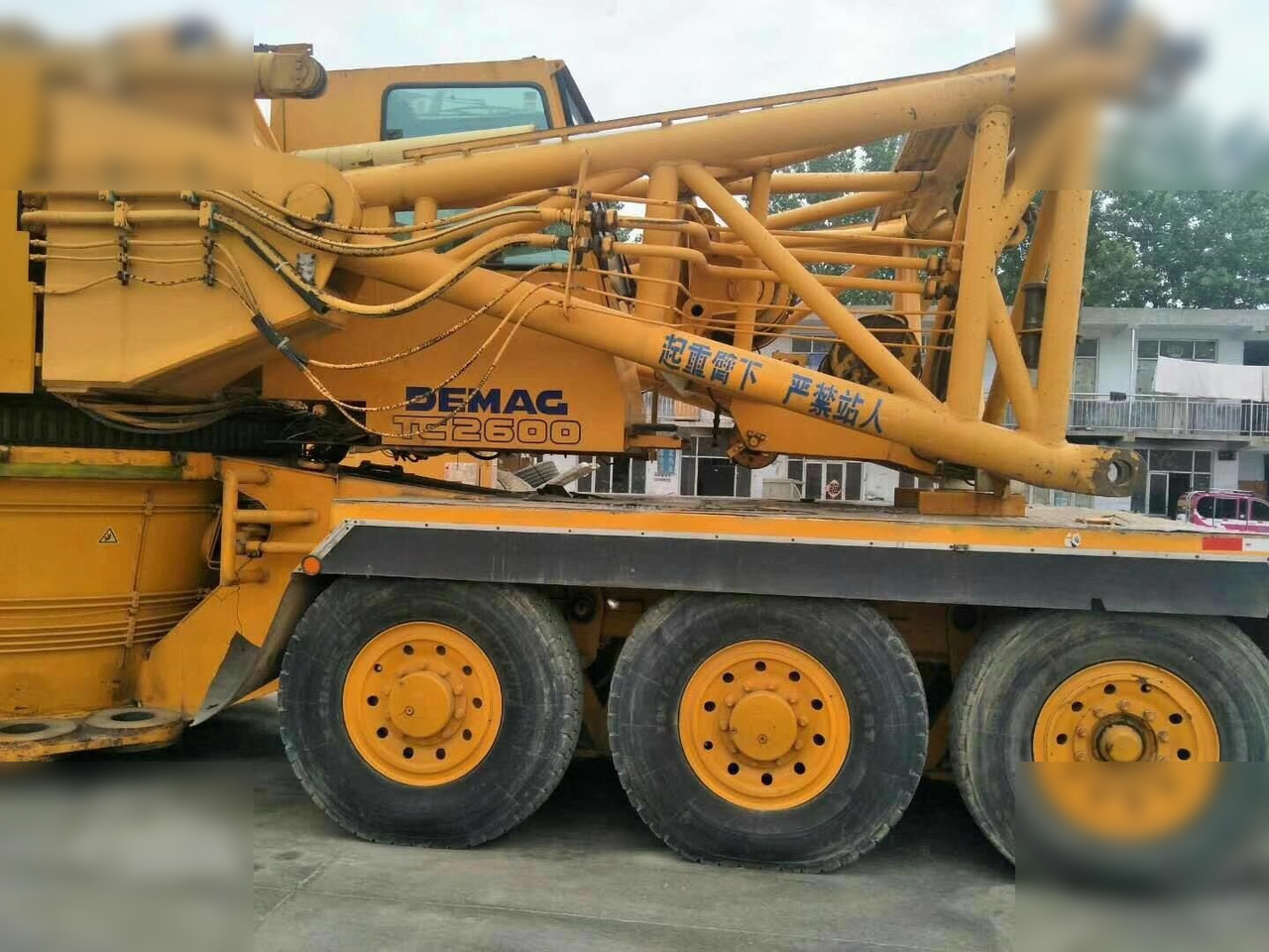 1991 DEMAG TC 2600 - رافعة ذاتية التركيب: صورة 4 1991 DEMAG TC 2600 - رافعة ذاتية التركيب: صورة 4