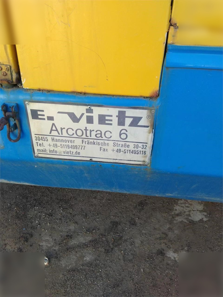 2001 VIETZ ARCOTRAC 6 - ماكينة وضع الأنابيب: صورة 2 2001 VIETZ ARCOTRAC 6 - ماكينة وضع الأنابيب: صورة 2