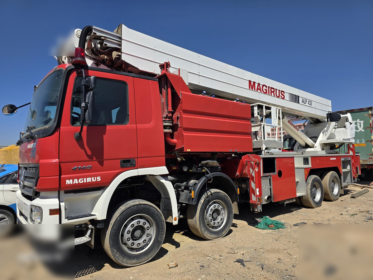 2011 MERCEDES-BENZ ACTROS 4140 - منصة تلسكوبية محمولة على شاحنة: صورة 1 2011 MERCEDES-BENZ ACTROS 4140 - منصة تلسكوبية محمولة على شاحنة: صورة 1