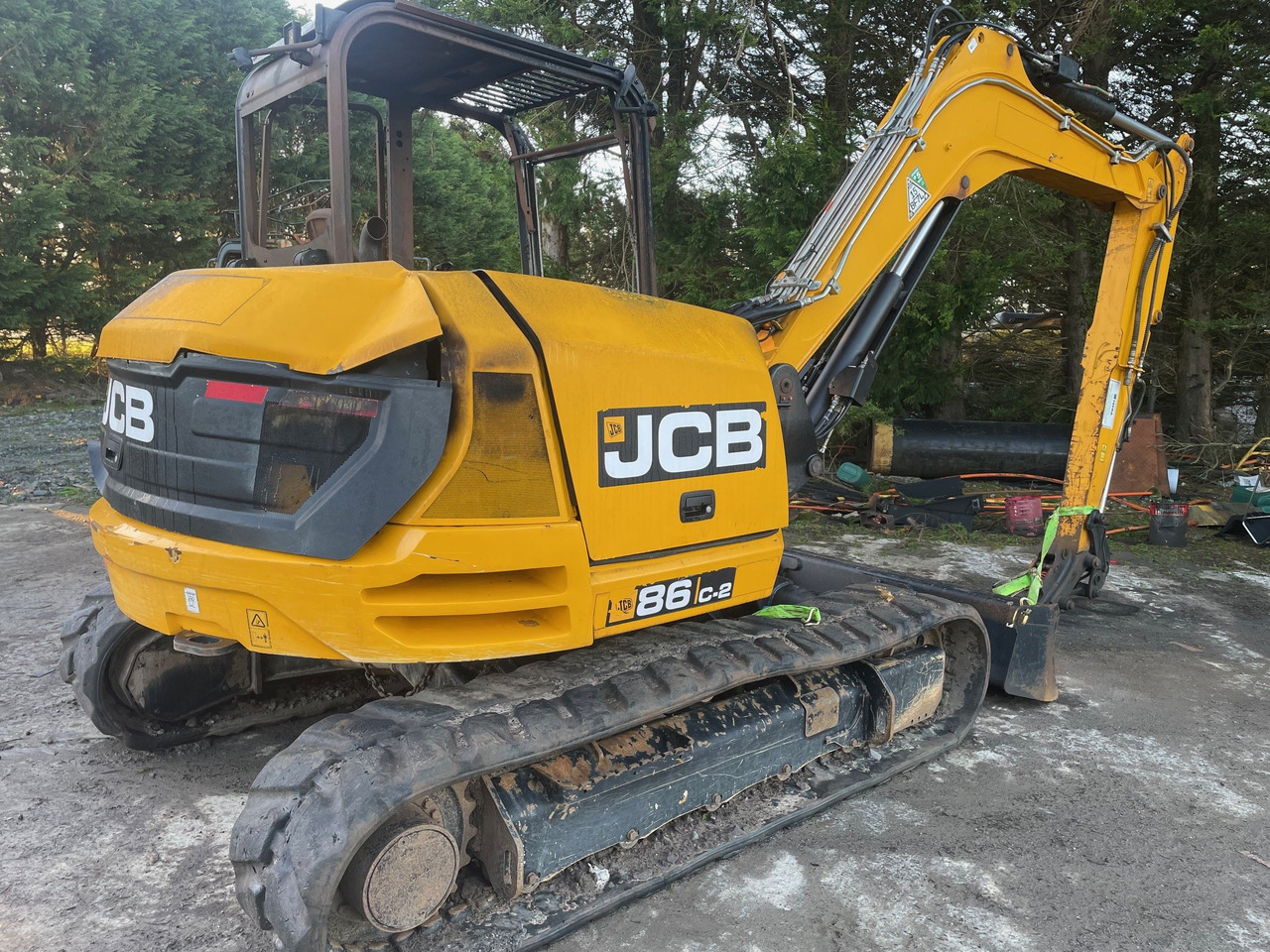 JCB 86C-2 - حفار زحاف: صورة 1 JCB 86C-2 - حفار زحاف: صورة 1