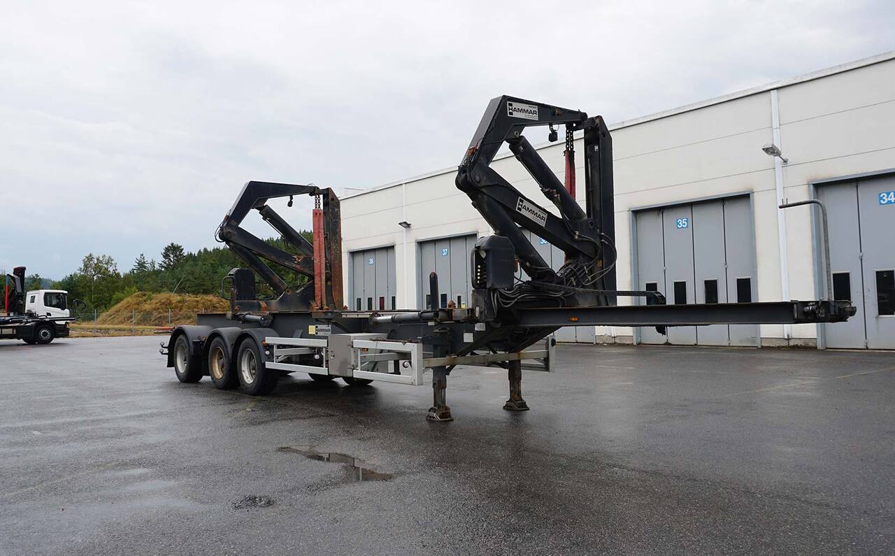 نصف مقطورة لنقل الحاويات لنقل حاويات Hammar 160 HS, Sideloader, 33 tonnes SWL (20'-40'): صورة 7