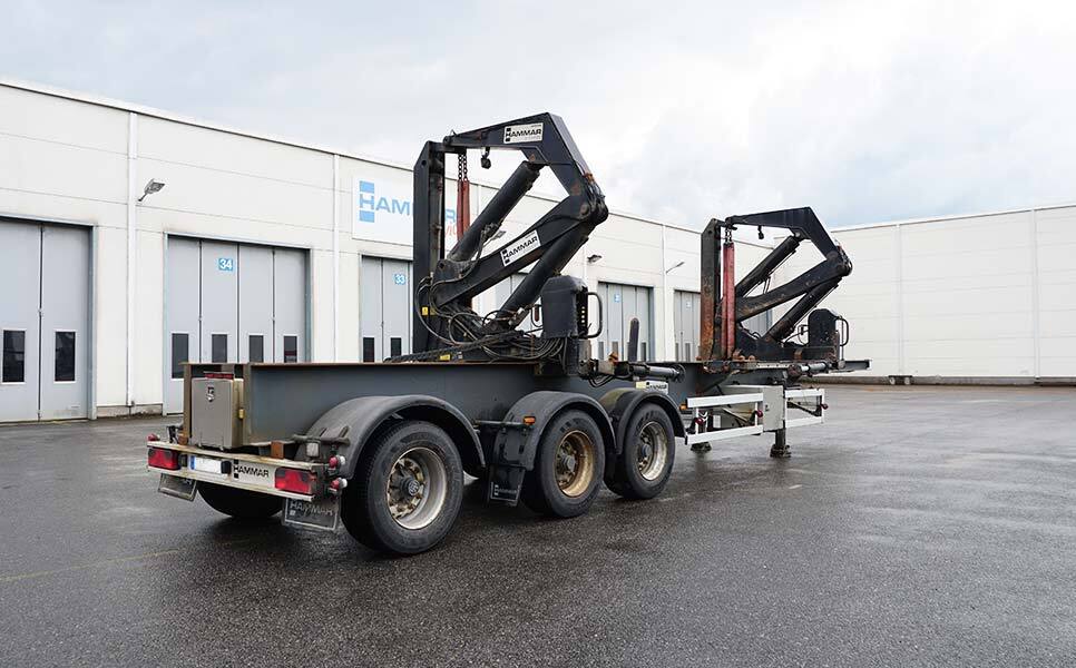 Hammar 160 HS, Sideloader, 33 tonnes SWL (20'-40') - نصف مقطورة لنقل الحاويات: صورة 2 Hammar 160 HS, Sideloader, 33 tonnes SWL (20'-40') - نصف مقطورة لنقل الحاويات: صورة 2