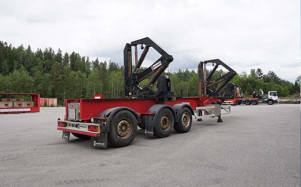 Hammar 160 S, 33 T SWL (20'-40') - نصف مقطورة لنقل الحاويات: صورة 1 Hammar 160 S, 33 T SWL (20'-40') - نصف مقطورة لنقل الحاويات: صورة 1