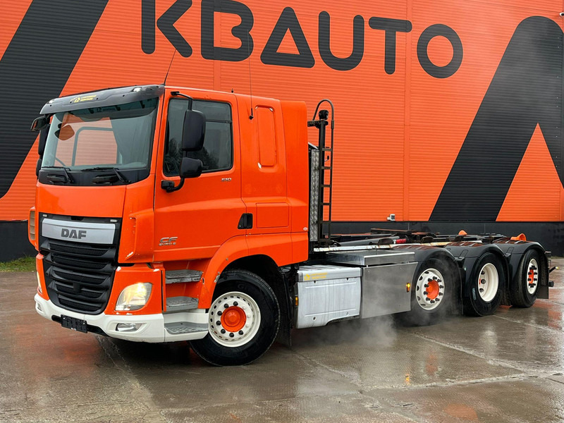 DAF CF 510 8x2/6 HIAB 24 ton / L=5800 mm - شاحنة ذات خطاف: صورة 1 DAF CF 510 8x2/6 HIAB 24 ton / L=5800 mm - شاحنة ذات خطاف: صورة 1