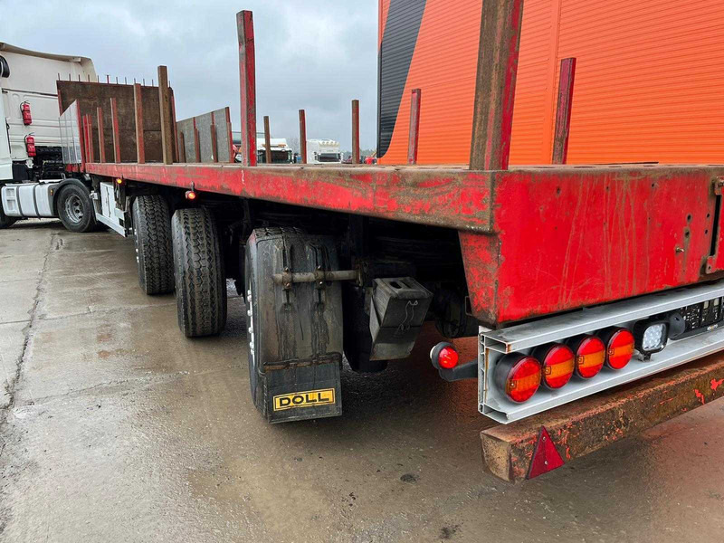 نصف مقطورة مسطحة Doll 93 H STEERED AXLES / PLATFORM L=13463 / EXTENDABLE: صورة 12