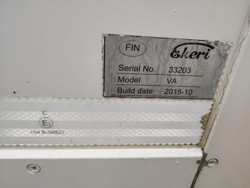 حاوية قابلة للتبديل- صندوق Ekeri CARGO BOX FOR VOLVO TRUCK / VOLVO FURGOON 7500x2500x3300 MM: صورة 9