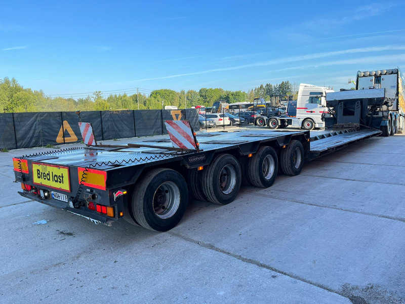Goldhofer STZ-VL4 Extendable / All axles hydraulically forced steered - عربة منخفضة مسطحة نصف مقطورة: صورة 3 Goldhofer STZ-VL4 Extendable / All axles hydraulically forced steered - عربة منخفضة مسطحة نصف مقطورة: صورة 3