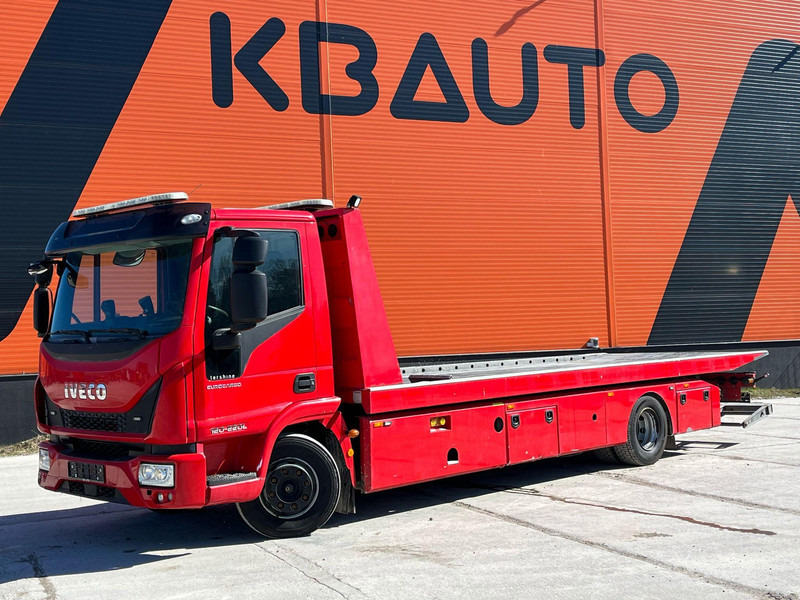 Iveco Eurocargo 120-220L 4x2 WY 2500 / PLATFORM L=6570 mm - شاحنة سحب: صورة 1 Iveco Eurocargo 120-220L 4x2 WY 2500 / PLATFORM L=6570 mm - شاحنة سحب: صورة 1