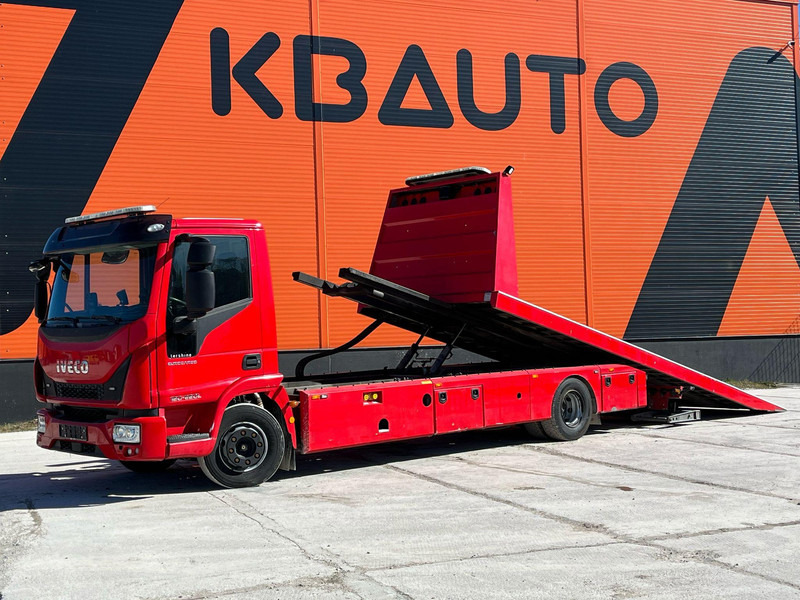 Iveco Eurocargo 120-220L 4x2 WY 2500 / PLATFORM L=6570 mm - شاحنة سحب: صورة 2 Iveco Eurocargo 120-220L 4x2 WY 2500 / PLATFORM L=6570 mm - شاحنة سحب: صورة 2