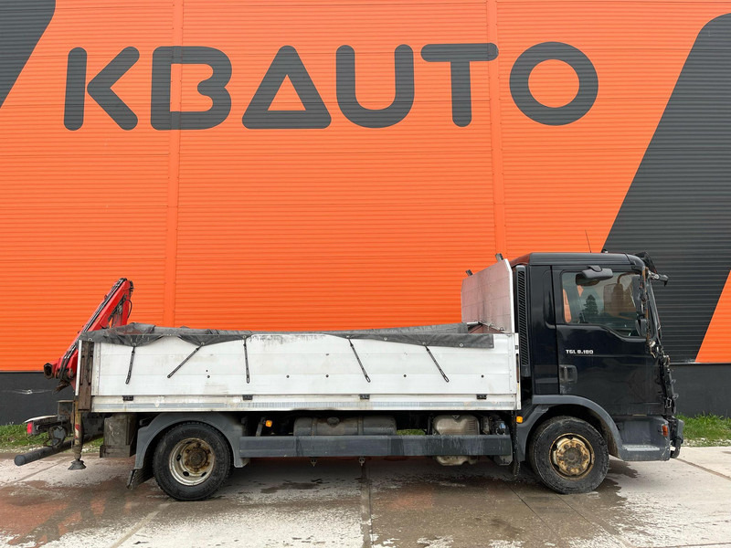 MAN TGL 8.180 4x2 CAB DAMAGE ! / Fassi F28 / PLATFORM L=4366 mm - شاحنات مسطحة, شاحنة كرين: صورة 5 MAN TGL 8.180 4x2 CAB DAMAGE ! / Fassi F28 / PLATFORM L=4366 mm - شاحنات مسطحة, شاحنة كرين: صورة 5