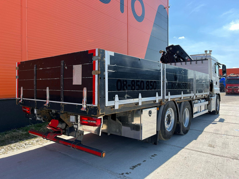 شاحنات مسطحة, شاحنة كرين MAN TGS 26.420 6x2*4 HIAB 302E-6 / PLATFORM L=6532 mm: صورة 6