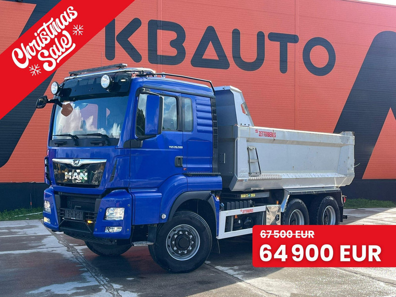 MAN TGS 26.500 6x6 HYDRODRIVE / BOX L=4545 mm - شاحنة قلاب: صورة 1 MAN TGS 26.500 6x6 HYDRODRIVE / BOX L=4545 mm - شاحنة قلاب: صورة 1