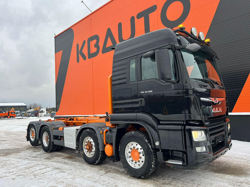 MAN TGS 35.500 8x4H*6 PALFINGER T 20 ton / L=5700 mm / HYDRODRIVE - شاحنة ذات خطاف: صورة 4 MAN TGS 35.500 8x4H*6 PALFINGER T 20 ton / L=5700 mm / HYDRODRIVE - شاحنة ذات خطاف: صورة 4