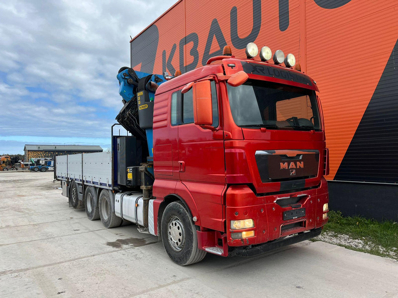 MAN TGX 35.480 8x4*4 PK 65002 + JIB / PLATFORM L=6800 mm - شاحنات مسطحة, شاحنة كرين: صورة 4 MAN TGX 35.480 8x4*4 PK 65002 + JIB / PLATFORM L=6800 mm - شاحنات مسطحة, شاحنة كرين: صورة 4