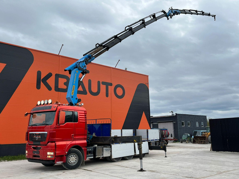 MAN TGX 35.480 8x4*4 PK 65002 + JIB / PLATFORM L=6800 mm - شاحنات مسطحة, شاحنة كرين: صورة 1 MAN TGX 35.480 8x4*4 PK 65002 + JIB / PLATFORM L=6800 mm - شاحنات مسطحة, شاحنة كرين: صورة 1