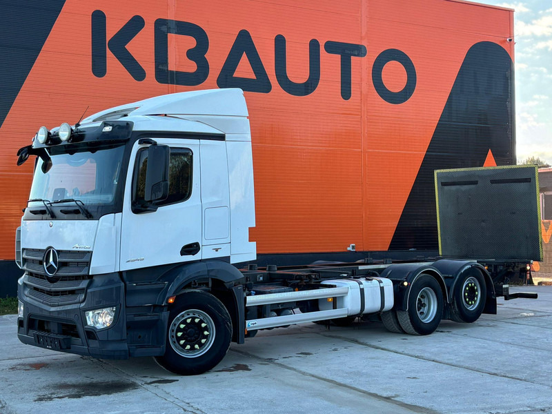 Mercedes-Benz Antos 2545 6x2 RETARDER / CHASSIS L=7812 mm - شاحنات الحاويات / جسم علوي قابل للتغيير شاحنة: صورة 1 Mercedes-Benz Antos 2545 6x2 RETARDER / CHASSIS L=7812 mm - شاحنات الحاويات / جسم علوي قابل للتغيير شاحنة: صورة 1