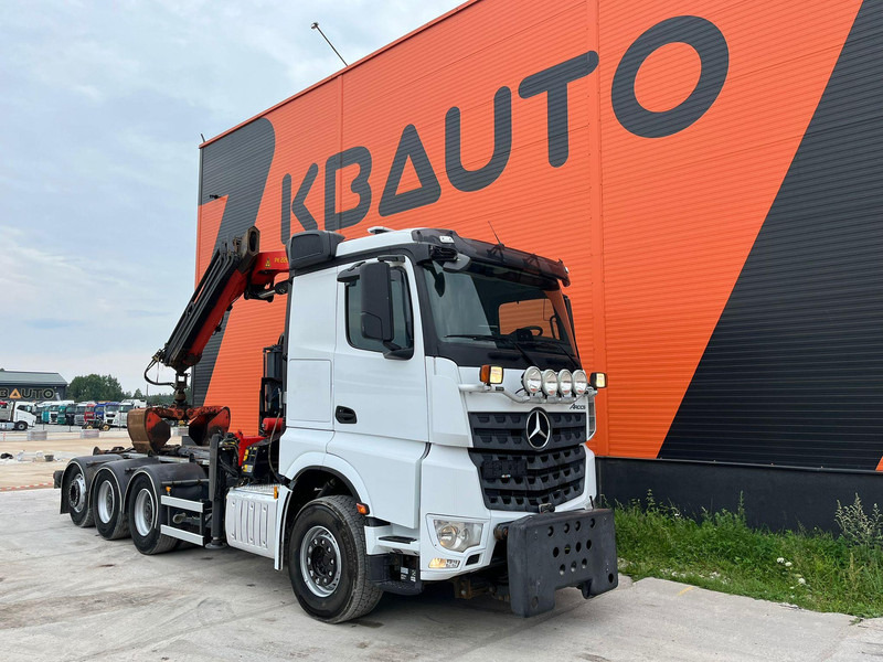 Mercedes-Benz Arocs 3242 8x4 PK22002 / RETARDER / SNOW PLOW EQUIPMENT / GRAPPLE - شاحنة ذات خطاف, شاحنة كرين: صورة 4 Mercedes-Benz Arocs 3242 8x4 PK22002 / RETARDER / SNOW PLOW EQUIPMENT / GRAPPLE - شاحنة ذات خطاف, شاحنة كرين: صورة 4