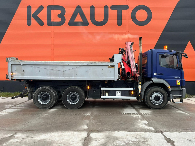 Mercedes-Benz Axor 2633 6x4 FASSI F110AK22 / BOX L=5040 mm - شاحنة قلاب, شاحنة كرين: صورة 5 Mercedes-Benz Axor 2633 6x4 FASSI F110AK22 / BOX L=5040 mm - شاحنة قلاب, شاحنة كرين: صورة 5