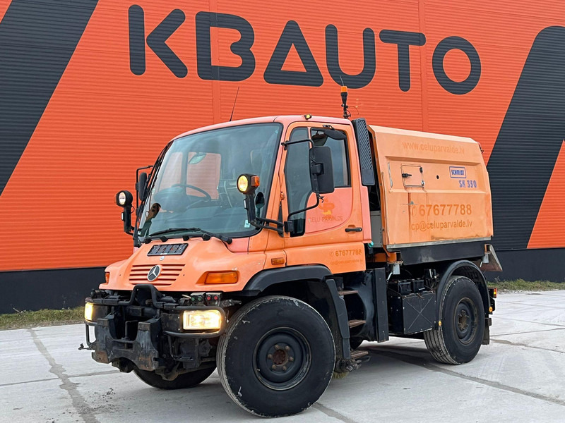 Mercedes-Benz UNIMOG U 300 4x4 TRILETY SK / 6918 hours - سياره كنس شوارع: صورة 1 Mercedes-Benz UNIMOG U 300 4x4 TRILETY SK / 6918 hours - سياره كنس شوارع: صورة 1