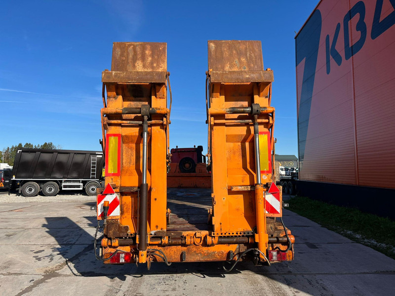 Müller-Mitteltal TS4 HYDRAULIC RAMPS / STEEL SUSPENSION / DRUM BRAKES / PLATFORM L=10790 mm - عربة منخفضة مسطحة نصف مقطورة: صورة 4 Müller-Mitteltal TS4 HYDRAULIC RAMPS / STEEL SUSPENSION / DRUM BRAKES / PLATFORM L=10790 mm - عربة منخفضة مسطحة نصف مقطورة: صورة 4