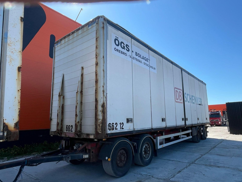 Närko D4HP13A19 BOX L=12236 mm - مقطورة صندوق مغلق: صورة 1 Närko D4HP13A19 BOX L=12236 mm - مقطورة صندوق مغلق: صورة 1