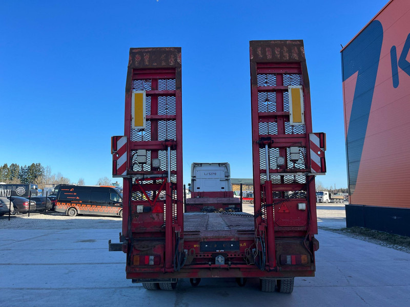 Nooteboom MCO-58-04V PLATFORM 9900 mm + 6100 + 6400 mm EXTENDABLE / LOADING HEIGHT 860 mm / ALL STEERED AXLES - عربة منخفضة مسطحة نصف مقطورة: صورة 5 Nooteboom MCO-58-04V PLATFORM 9900 mm + 6100 + 6400 mm EXTENDABLE / LOADING HEIGHT 860 mm / ALL STEERED AXLES - عربة منخفضة مسطحة نصف مقطورة: صورة 5