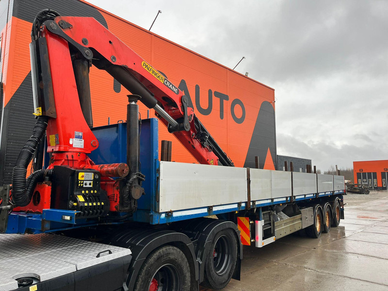 Nordic TRAILER S345 PALFINGER PK23002 / PLATFORM L=12324 mm - نصف مقطورة مسطحة: صورة 3 Nordic TRAILER S345 PALFINGER PK23002 / PLATFORM L=12324 mm - نصف مقطورة مسطحة: صورة 3