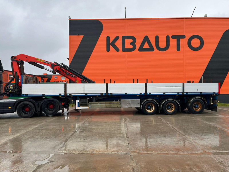 Nordic TRAILER S345 PALFINGER PK23002 / PLATFORM L=12324 mm - نصف مقطورة مسطحة: صورة 4 Nordic TRAILER S345 PALFINGER PK23002 / PLATFORM L=12324 mm - نصف مقطورة مسطحة: صورة 4