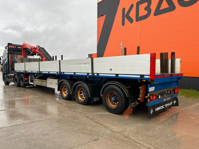 Nordic TRAILER S345 PALFINGER PK23002 / PLATFORM L=12324 mm - نصف مقطورة مسطحة: صورة 5 Nordic TRAILER S345 PALFINGER PK23002 / PLATFORM L=12324 mm - نصف مقطورة مسطحة: صورة 5