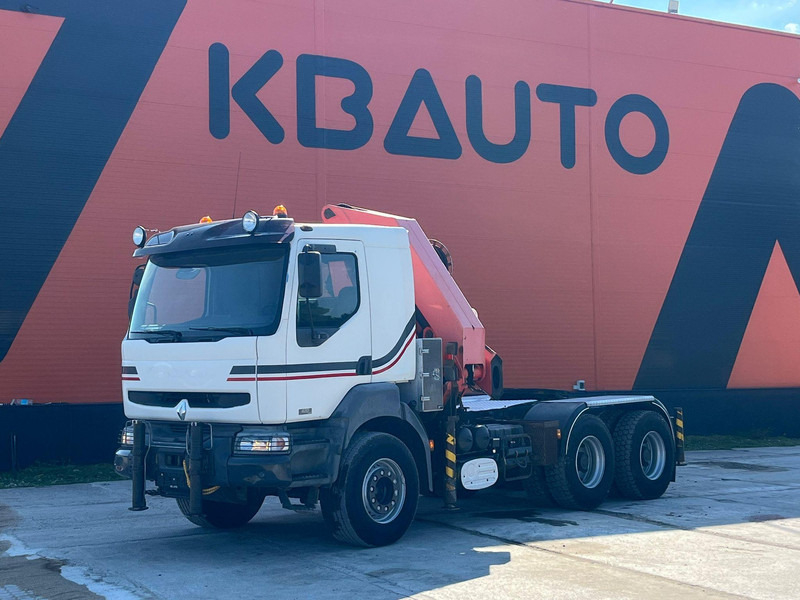 Renault 420 DCI 6x4 FULL STEEL / PK32080 - شاحنات مسطحة, شاحنة كرين: صورة 2 Renault 420 DCI 6x4 FULL STEEL / PK32080 - شاحنات مسطحة, شاحنة كرين: صورة 2