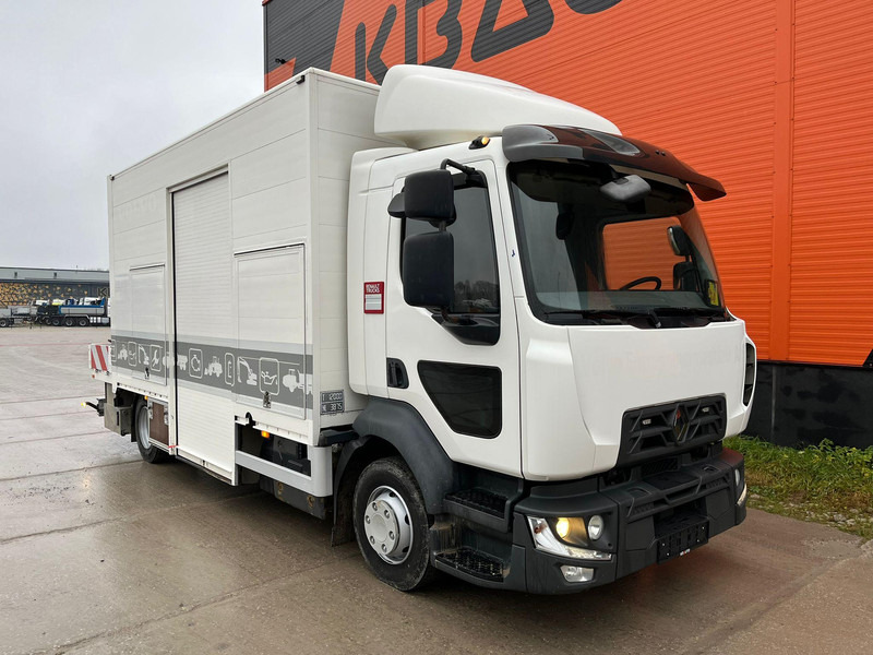 Renault D12 4x2 WORKSHOP ON WHEELS / FASSI M30A.13 / BOX L=4459 mm - شاحنات مسطحة, شاحنة كرين: صورة 3 Renault D12 4x2 WORKSHOP ON WHEELS / FASSI M30A.13 / BOX L=4459 mm - شاحنات مسطحة, شاحنة كرين: صورة 3