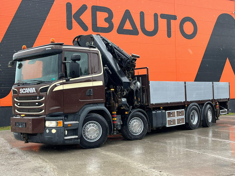 Scania G 450 8x2*6 HIAB 622E-8 + JIB / PLATFORM L=6715 mm - شاحنات مسطحة, شاحنة كرين: صورة 2 Scania G 450 8x2*6 HIAB 622E-8 + JIB / PLATFORM L=6715 mm - شاحنات مسطحة, شاحنة كرين: صورة 2