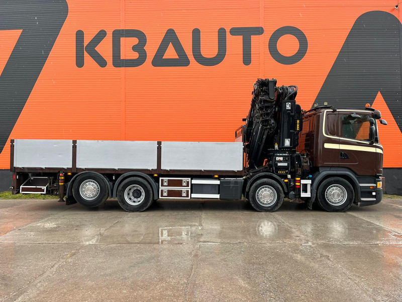 Scania G 450 8x2*6 HIAB 622E-8 + JIB / PLATFORM L=6715 mm - شاحنات مسطحة, شاحنة كرين: صورة 5 Scania G 450 8x2*6 HIAB 622E-8 + JIB / PLATFORM L=6715 mm - شاحنات مسطحة, شاحنة كرين: صورة 5